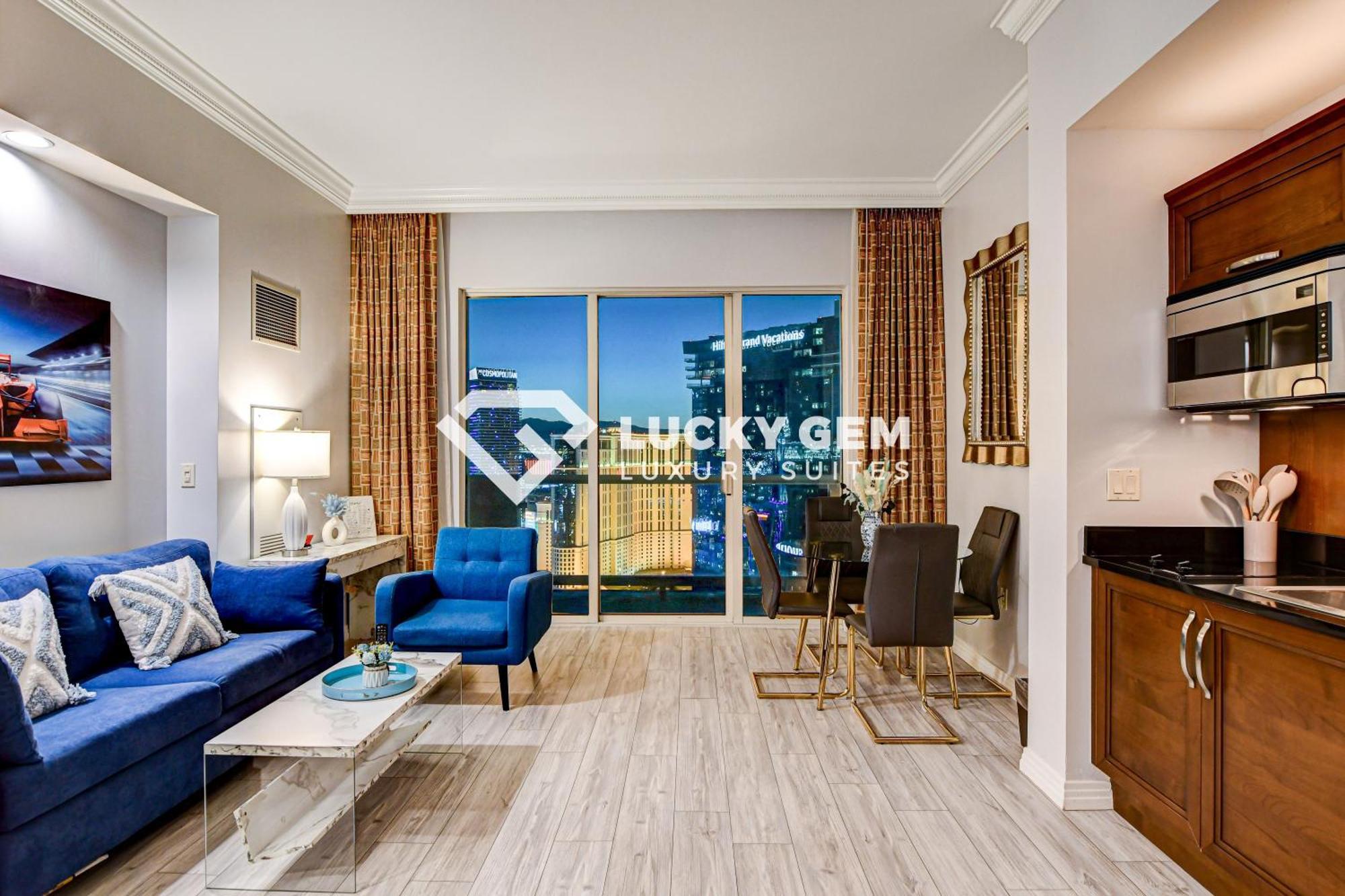 Lucky Gem Penthouse & Luxury Suites At Signature Resort, Balcony Strip View 3505 Las Vegas Dış mekan fotoğraf