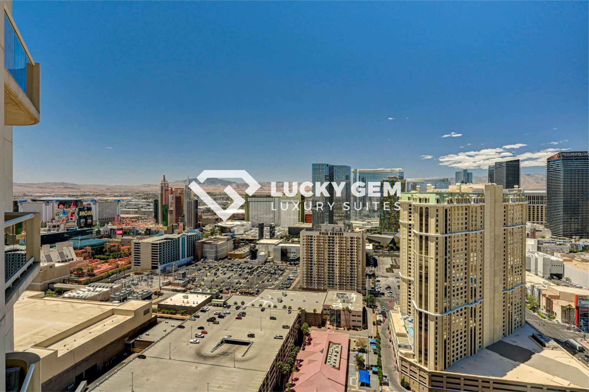 Lucky Gem Penthouse & Luxury Suites At Signature Resort, Balcony Strip View 3505 Las Vegas Dış mekan fotoğraf