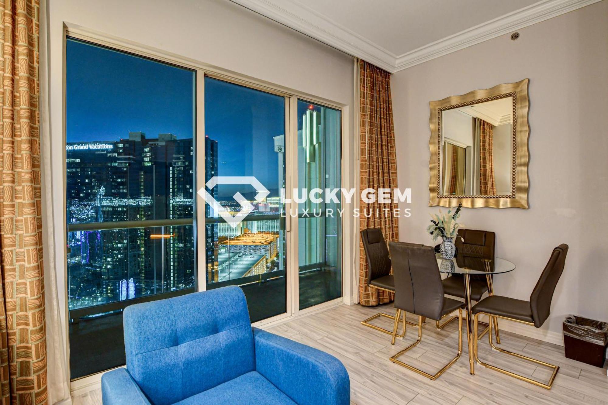 Lucky Gem Penthouse & Luxury Suites At Signature Resort, Balcony Strip View 3505 Las Vegas Dış mekan fotoğraf