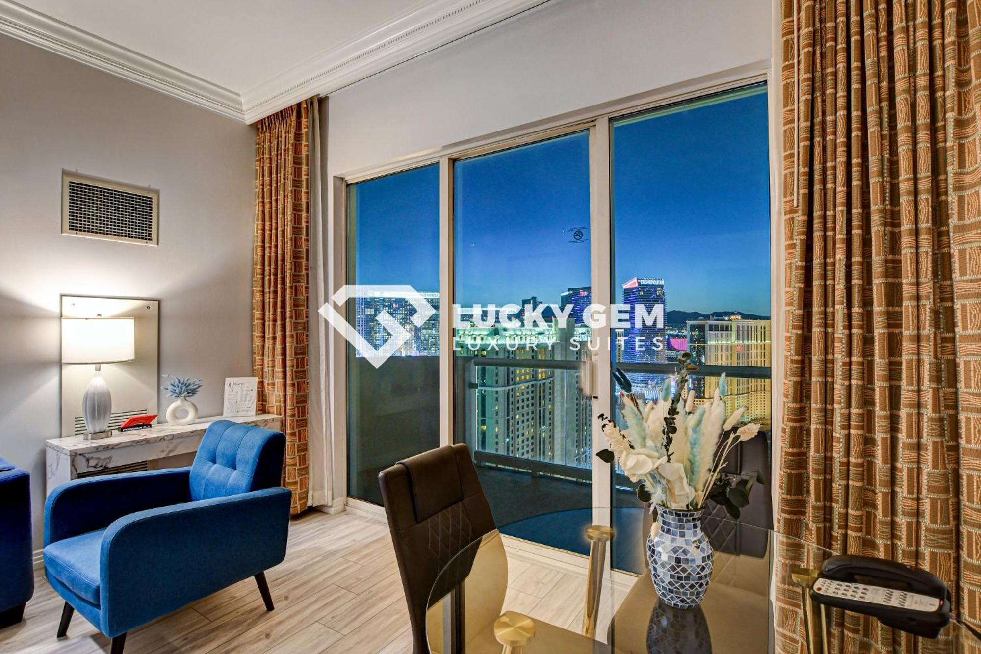 Lucky Gem Penthouse & Luxury Suites At Signature Resort, Balcony Strip View 3505 Las Vegas Dış mekan fotoğraf