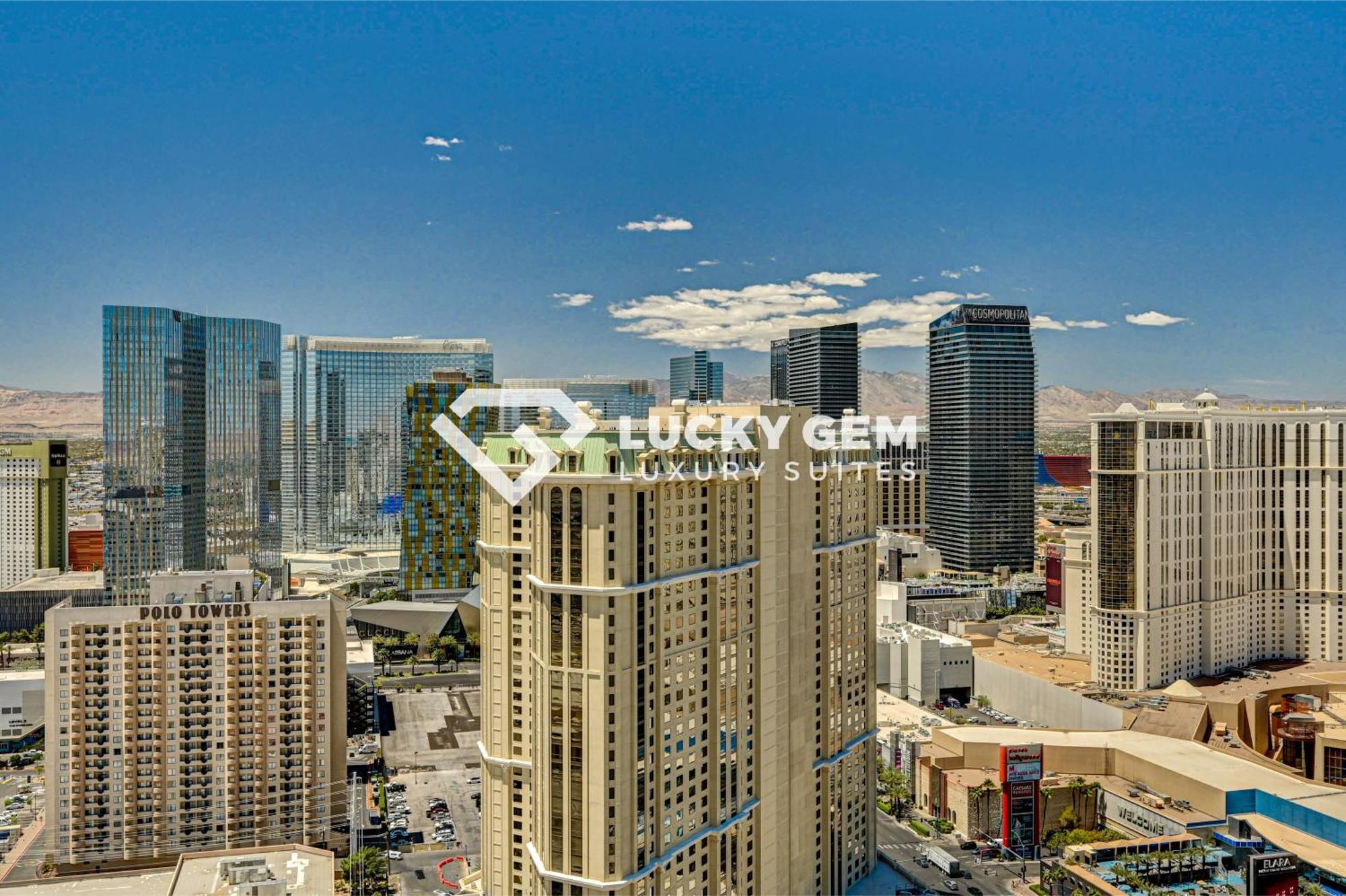 Lucky Gem Penthouse & Luxury Suites At Signature Resort, Balcony Strip View 3505 Las Vegas Dış mekan fotoğraf