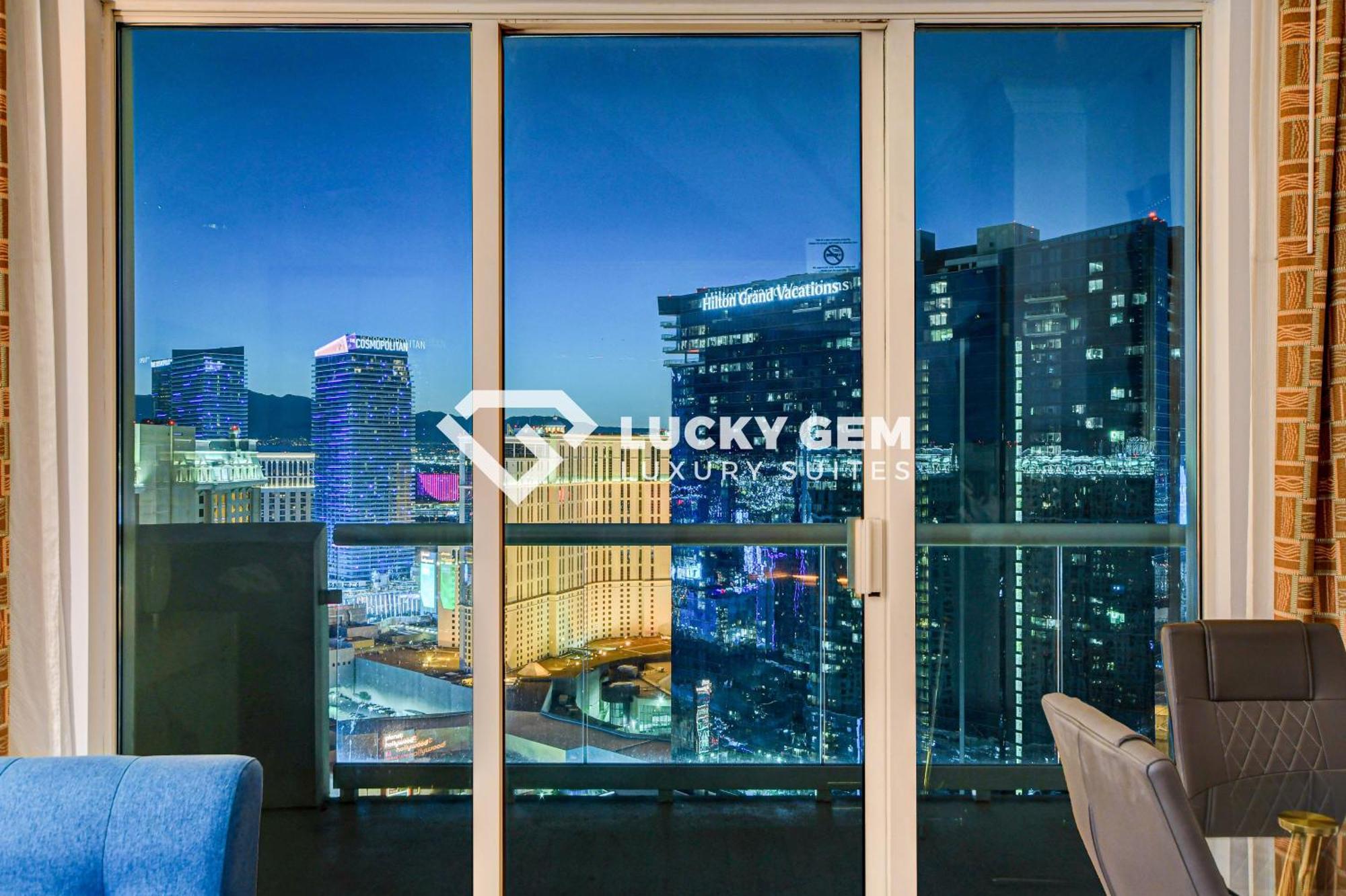 Lucky Gem Penthouse & Luxury Suites At Signature Resort, Balcony Strip View 3505 Las Vegas Dış mekan fotoğraf
