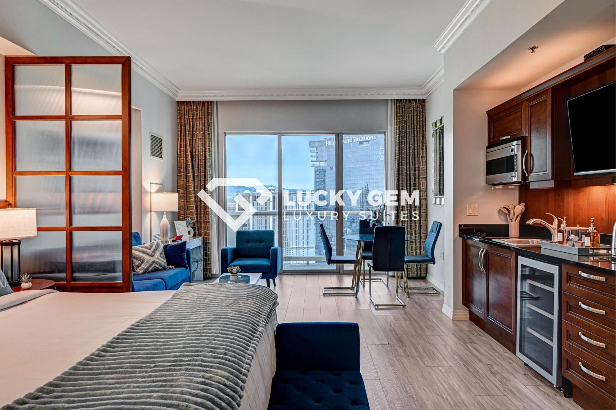 Lucky Gem Penthouse & Luxury Suites At Signature Resort, Balcony Strip View 3505 Las Vegas Dış mekan fotoğraf