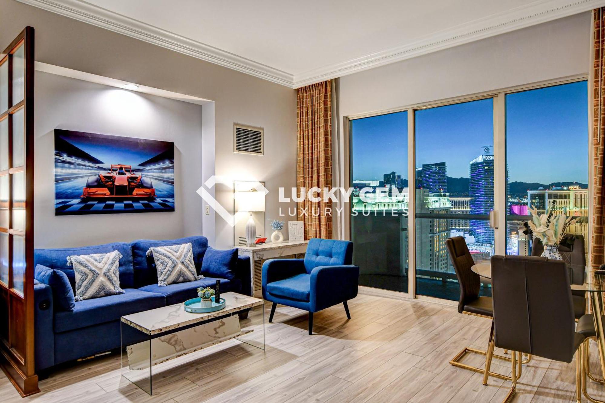 Lucky Gem Penthouse & Luxury Suites At Signature Resort, Balcony Strip View 3505 Las Vegas Dış mekan fotoğraf