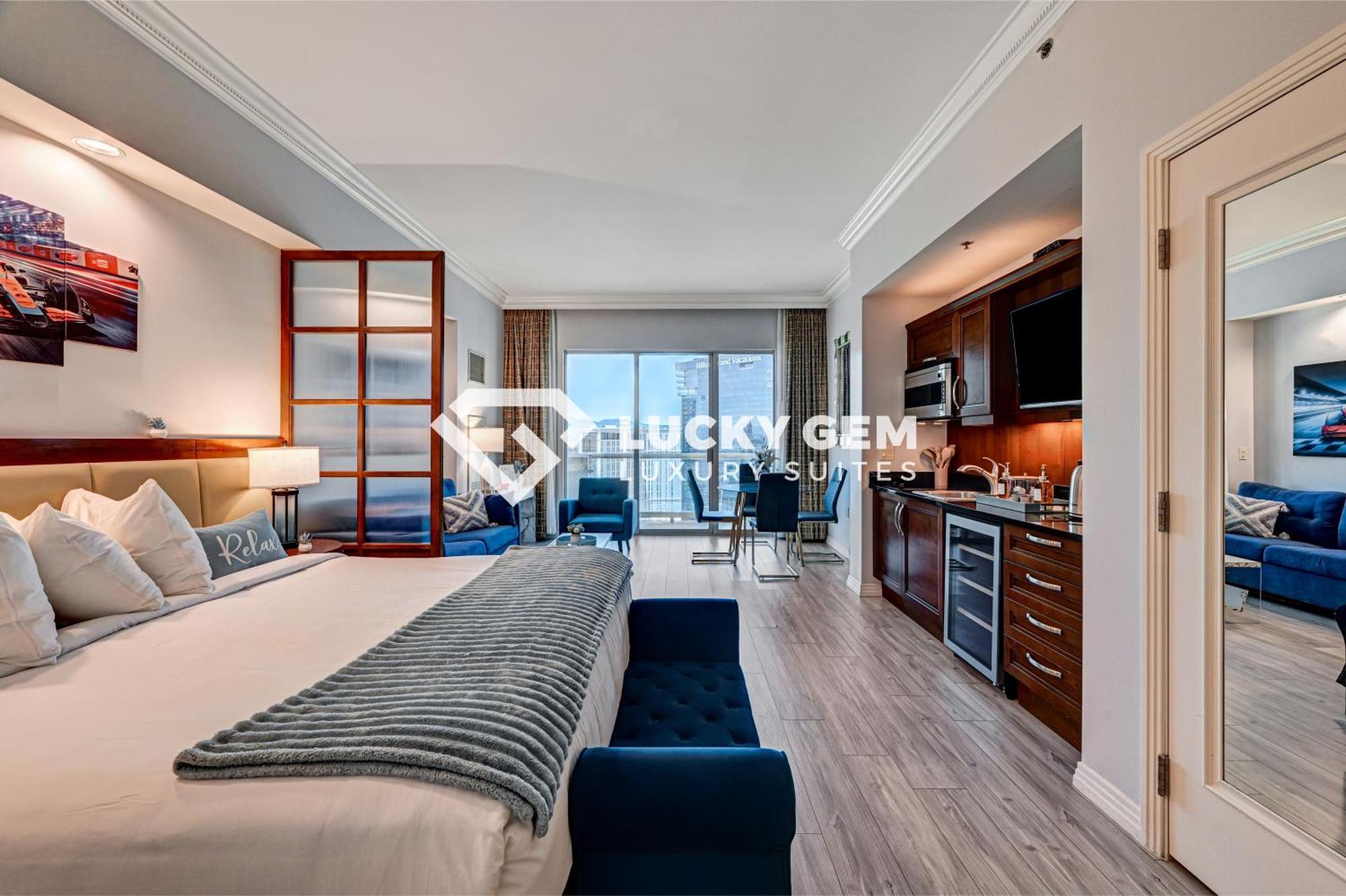 Lucky Gem Penthouse & Luxury Suites At Signature Resort, Balcony Strip View 3505 Las Vegas Dış mekan fotoğraf