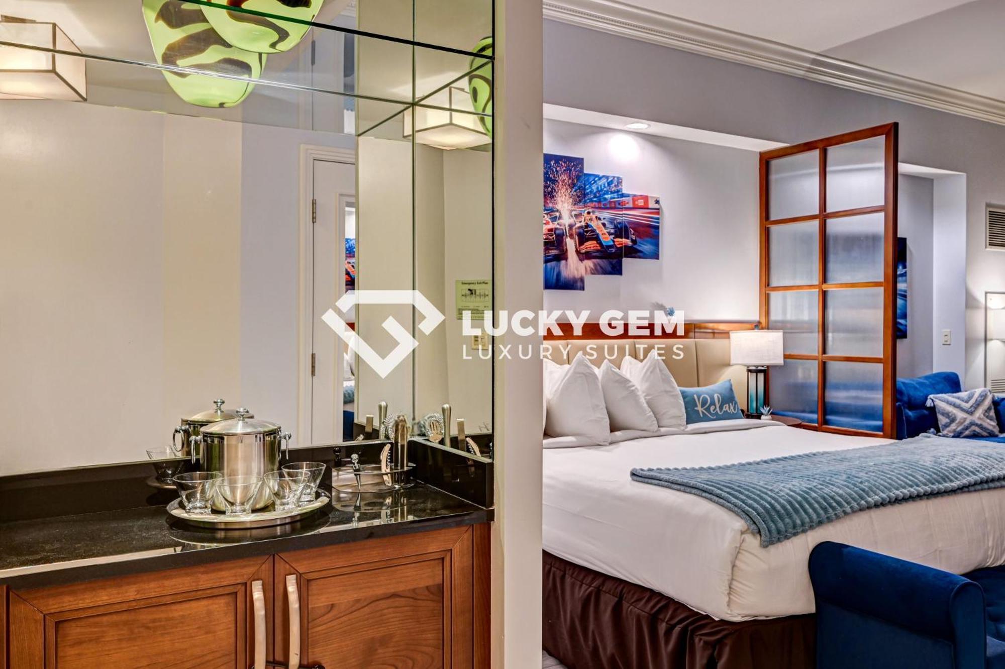 Lucky Gem Penthouse & Luxury Suites At Signature Resort, Balcony Strip View 3505 Las Vegas Dış mekan fotoğraf